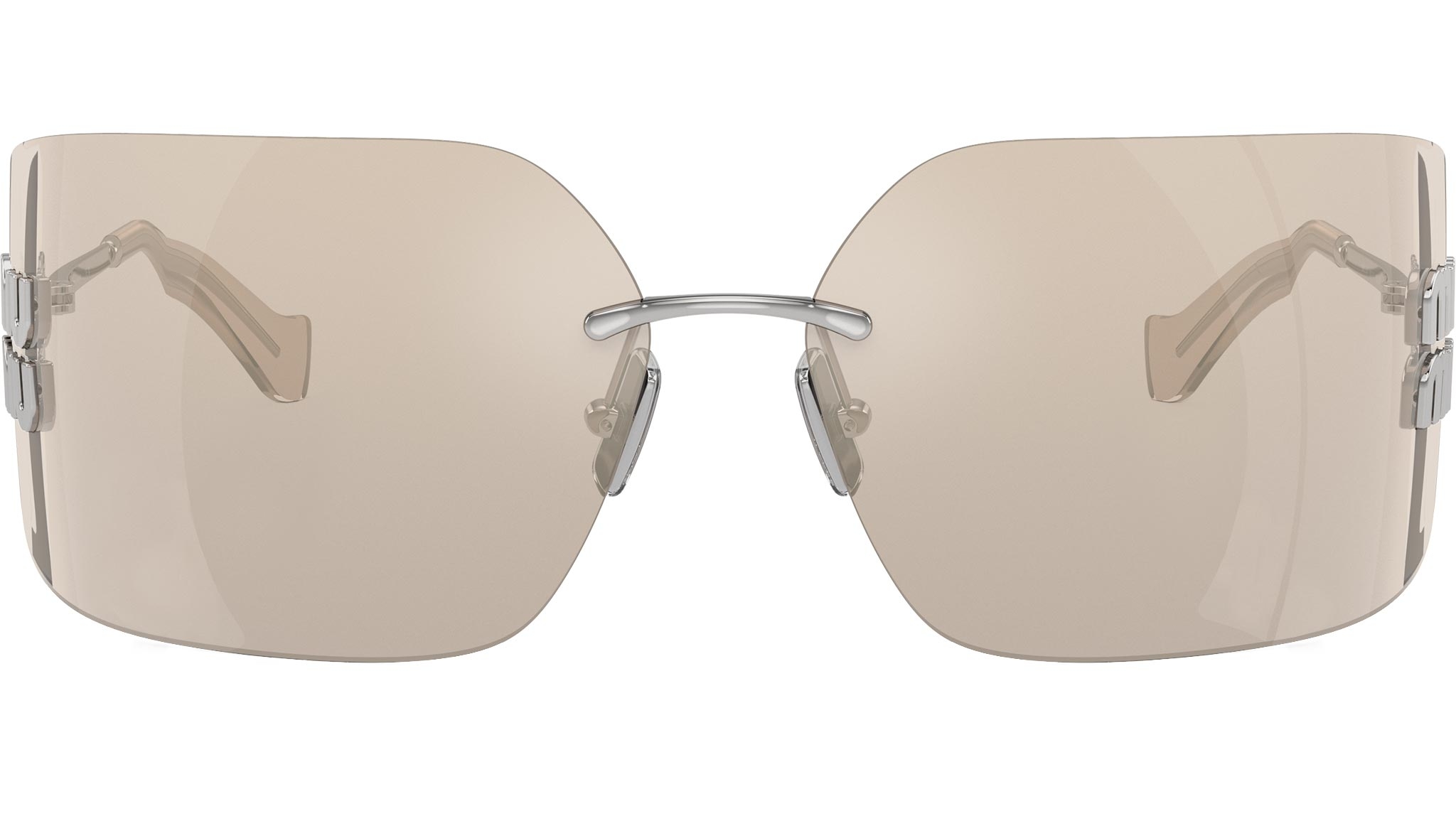 Miu Miu MU 54YS (1BC10F) 80 | Kadın Şeffaf Güneş Gözlüğü